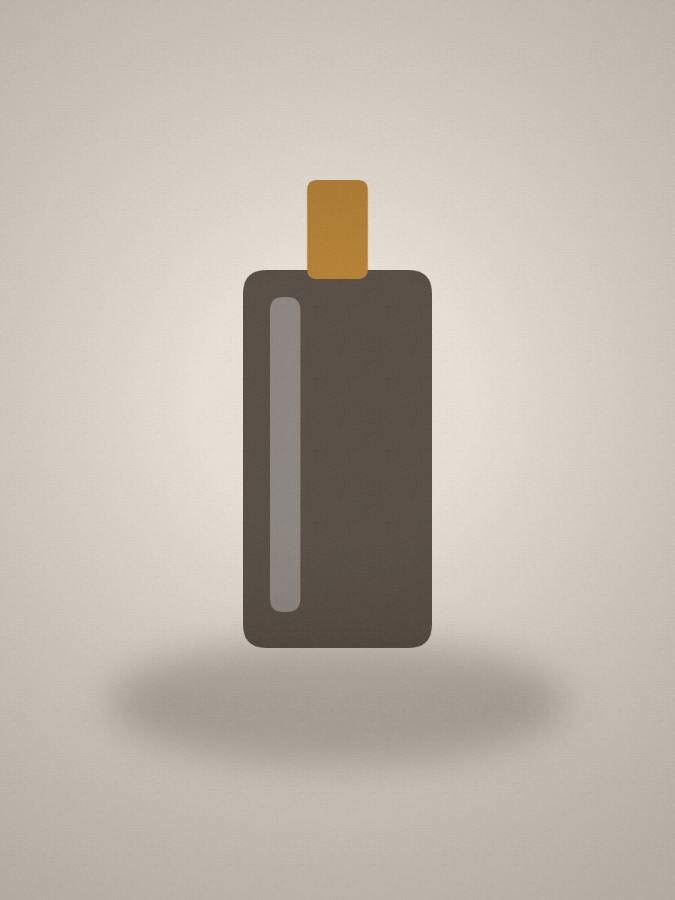 Flacon de parfum de la collection